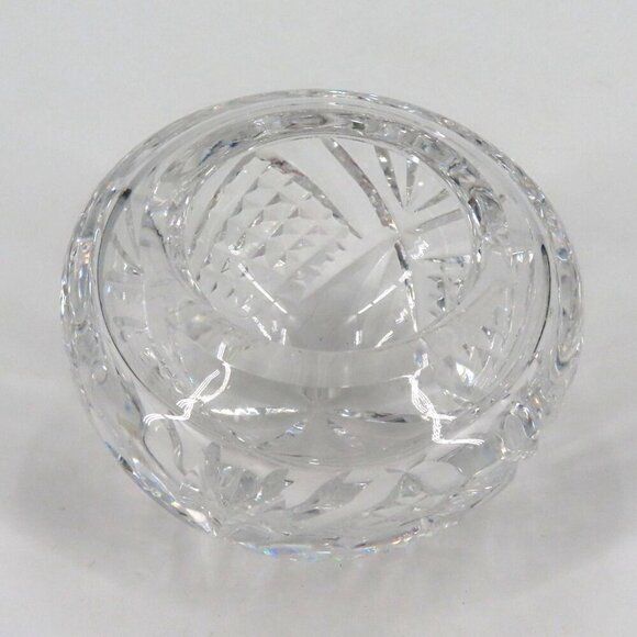 Waterford Crystal Glass Ireland Diamond Cut Paperweight Executive Office Desk - Picture 9 of 13